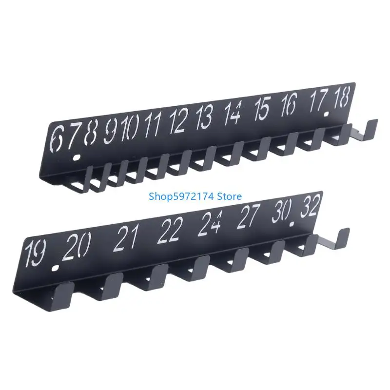 Y3NB Modern Industrial Tool Hangers Wall Mounted Iron Design Wrench Rack For Garage Workshop Organization For Scissors