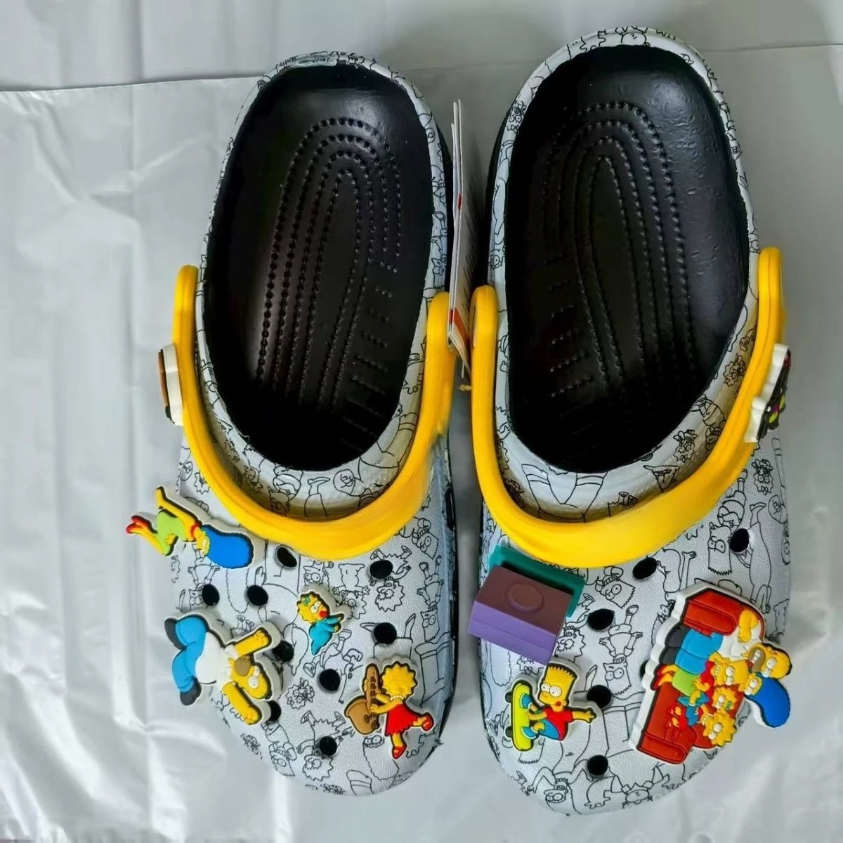 Wholesale 2026 New Anime Cartoon The Simpsons Summer Travel Sandals, Parent-Child Outdoor Non-Slip Breathable Adult Beach Shoes