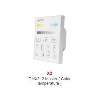 Kontroler główny Miboxer DMX512 X1 Single Color X2 CCT X3 RGB X4 RGBW X5 RGBCCT DMX512&RDM Dekoder 1CH/2CH/3CH/4CH AC100~240V