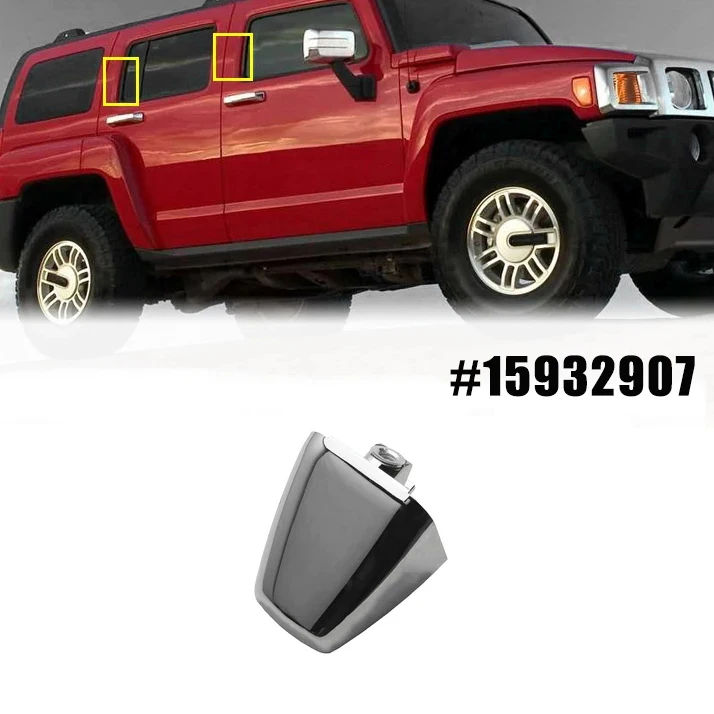 15932907 Car Exterior Front or Rear Door Handles End Cap Cover for H3 2006-2010 for H3T 2009-2010