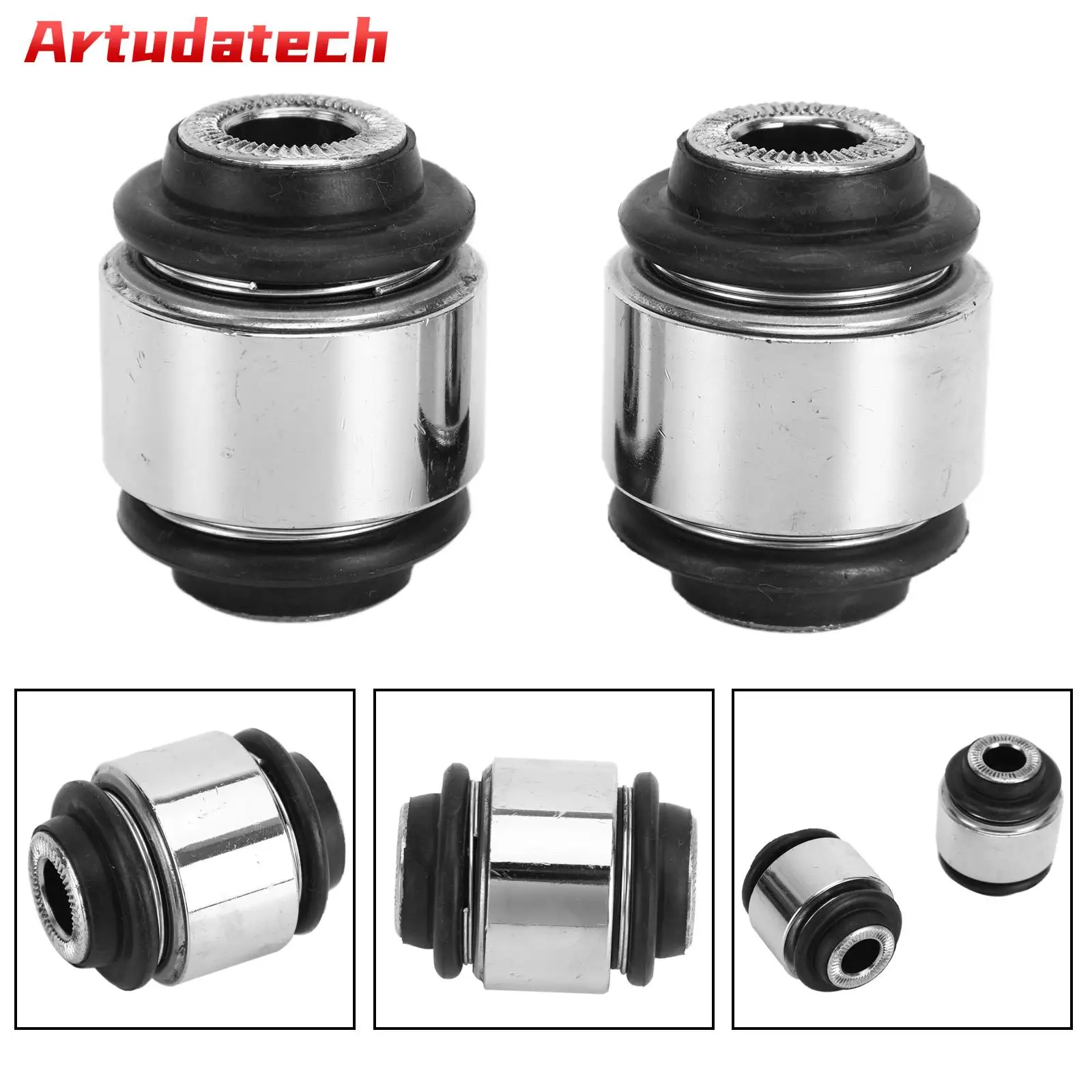 Artudatech Pair Suspension Knuckle Bushing Rear Lower For LEXUS GS300 400 430 IS300 SC430 Car Accessories