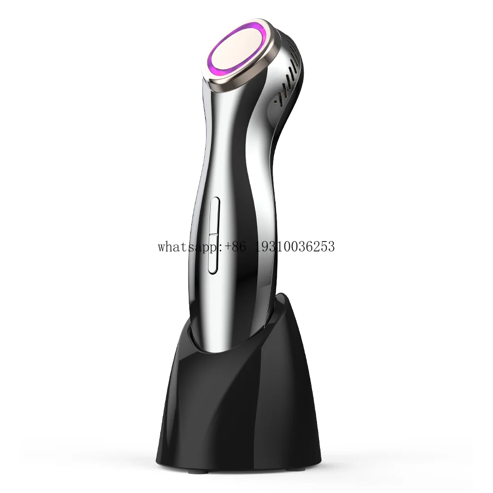 

Portable Facial Massager Lifting Device New Trends Heated Cold Vibrating Instrument Handheld LED USB For Home Use