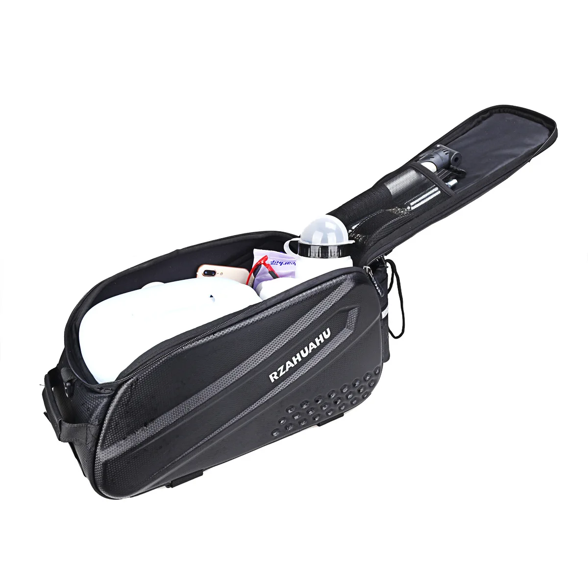 Bicycle Saddle Bag Large Capacity Bicycle Carrier Bag Tail Rear Bike Bags Bike Trunk Luggage Shoulder Handbag Waterproof Pannier