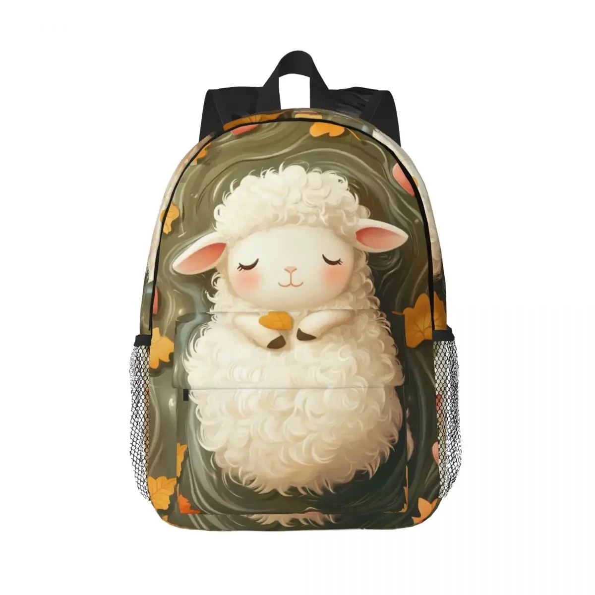 

Милый рюкзак с овечкой, Лидер продаж, рюкзак большой емкости для мальчиков и девочек, сумка для книг, сумки на плечо для мужчин, женщин, детей, школьная сумка