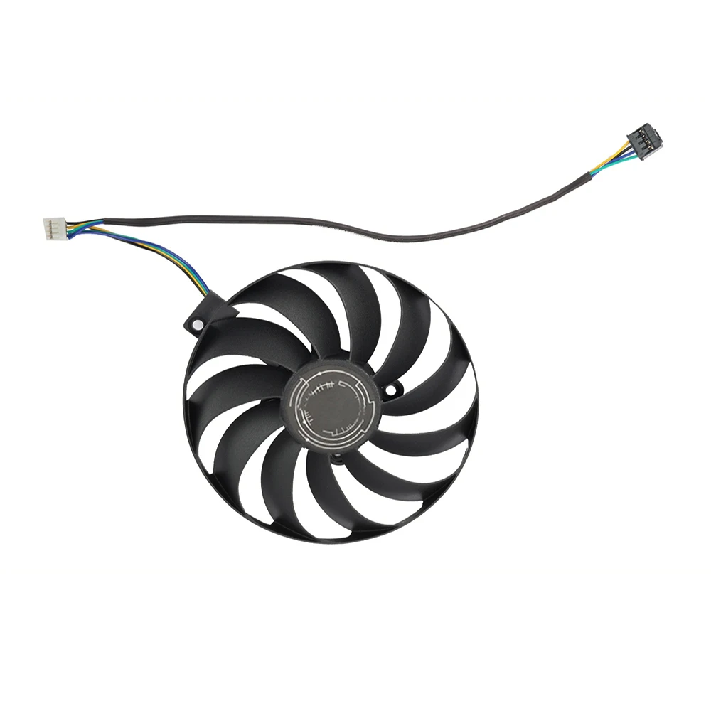 95MM T 129215 SU RX5600 RX5700 Grafikkarten-Lüfter für ASUS Dual Radeon RX 5600 5700 XT EVO OC Edition 8 GB GPU-Lüfter