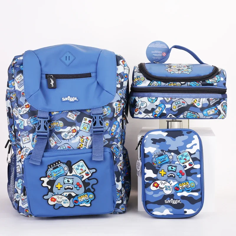 

In Stock Genuine Australia Smiggle School Bag Children Stationery Set Student Backpack Wallet Student Gif