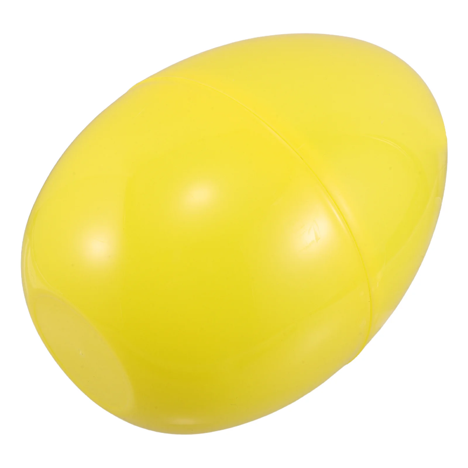 

Large Fillable Plastic Easter Egg Openable Yellow DIY Party Raffle Supply Easter Candy Gift Box Large Fillable Eggs