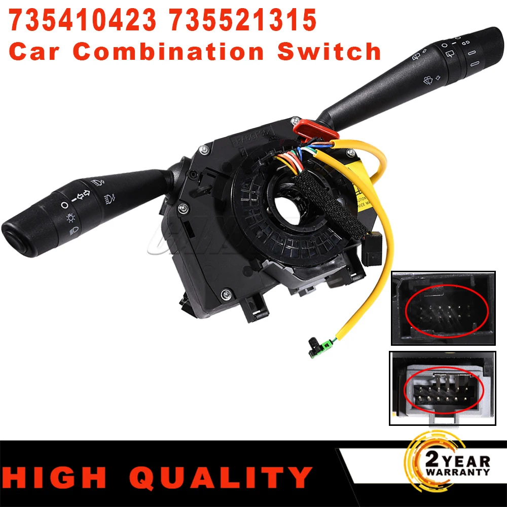 For Fiat Grande Punto Evo Steering Column Switch Combination Switch 735410423 735521315 7355213150 735471936 7354719360