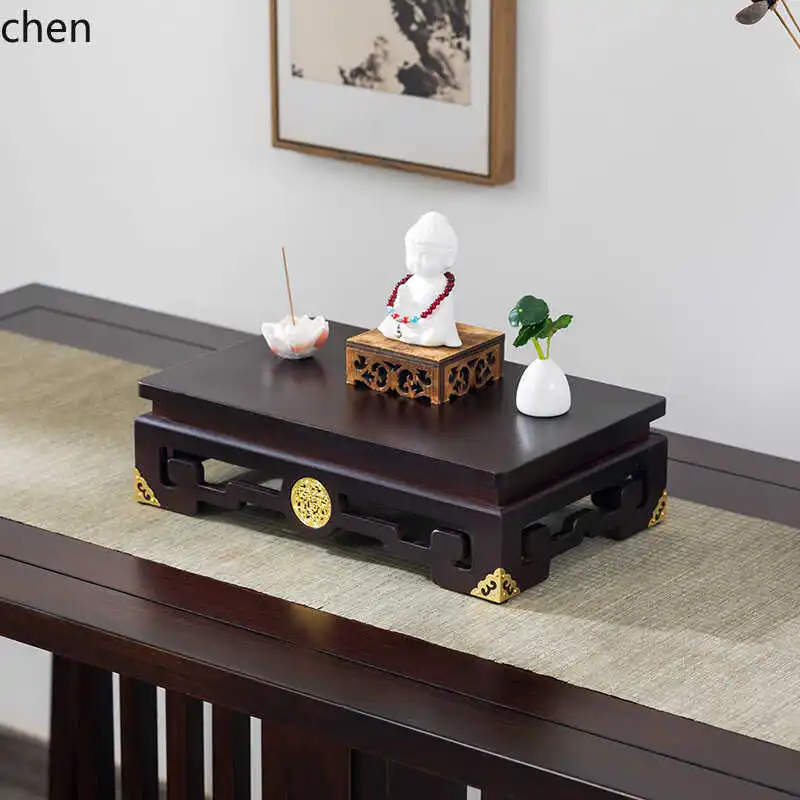 

QZT Buddhist Altar Cabinet Offering Table Home Use Buddha Offering Seat Altar Worship Rack Incense Case