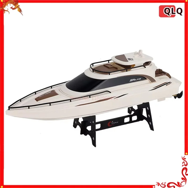 

Высокоскоростная лодка с дистанционным управлением Starlight, электрическая игрушка, яхта, модель с беспроводной зарядкой, корабль для мальчиков, водные виды спорта, развлечения