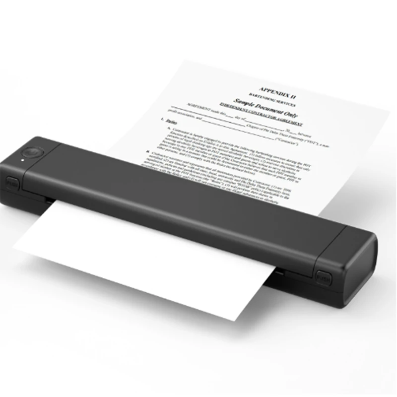 Yinghe Wireless Inkless A4 Paper Portable Thermal Printer For Home Office Business Support Mobile Phone Computer Bluetooth