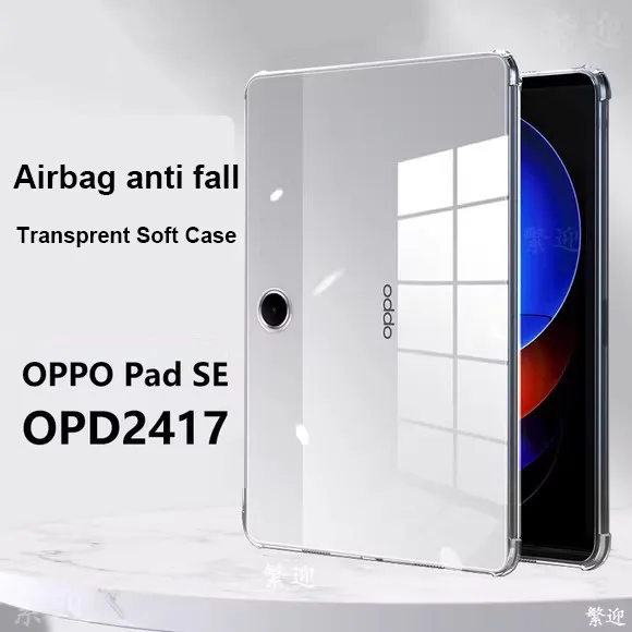 

Transprent AirBag Case For OPPO Pad SE 11 inch 2025 Pad 4 Pro 13.2 inch 2025 Pad3 Pad2 11.61 Air2 Neo 11.4 Air 10.36 3 Pro 12.1