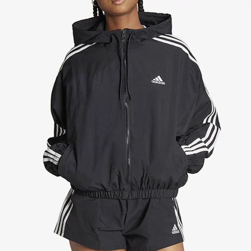 

Adidas Official Genuine 2023 New Women's Sportswear Hooded Jacket HT3399