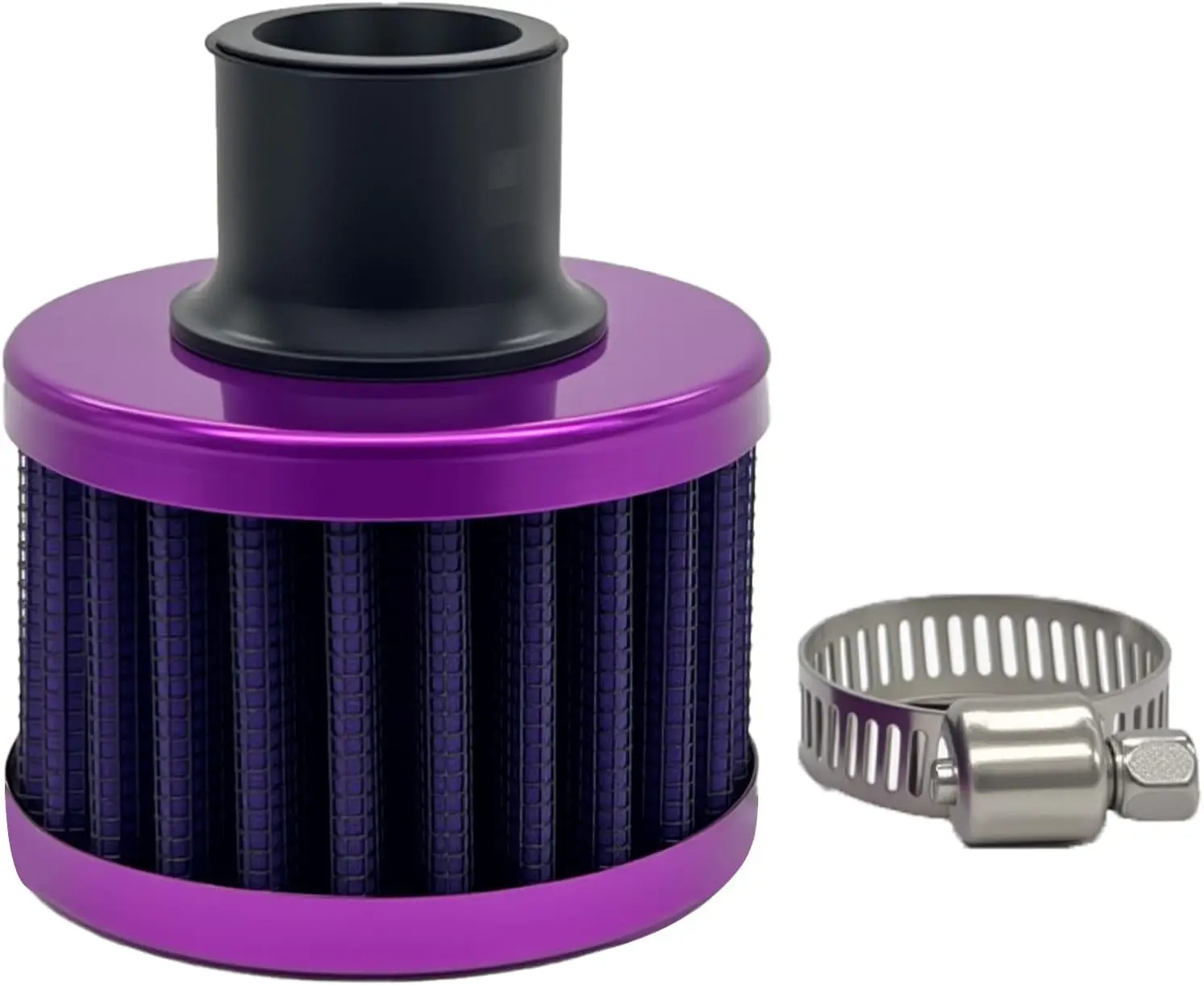 

18-миллиметровый фильтр на впуске холодного воздуха, автомобильный сапунный фильтр холодного воздуха с регулируемым зажимом, крышка автомобильного клапана, доступ к очистителе турбовентилятора