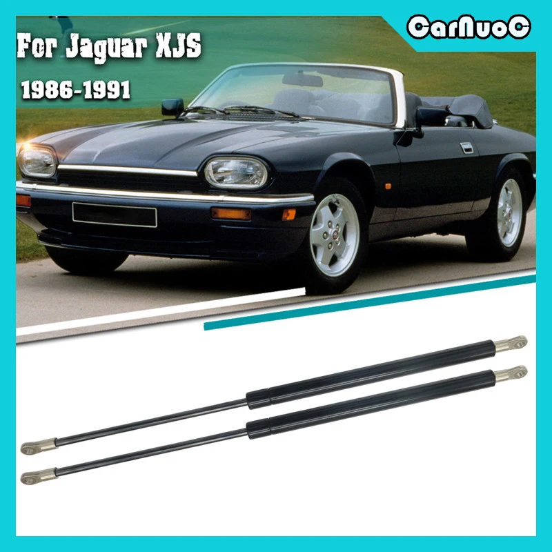 

Pneumatic lift support bar for front hood panel For Jaguar XJS 1986-1991 Front Hood Bonnet Gas Spring Lift Supports Shock Strut