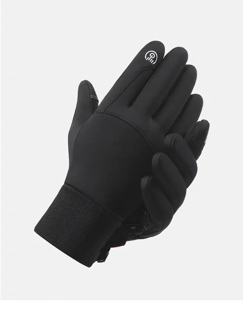 Gants d'automne et d'hiver pour hommes et femmes, imperméables, coupe-vent, pour écran tactile, Sports de plein air, polaire thermique chaude, pour course à pied, Ski