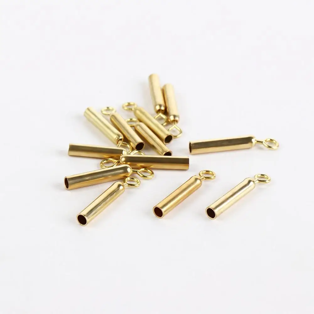 10PCS Fishing Float Holders Copper Float Rest Connect 360 Degree Freely Rotating Swivel Stainless Steel Seat Fishing Accessories