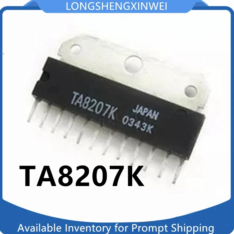 1PCS TA8207K TA8207 New Audio Power Amplification Circuit Chip IC Integrated Block Direct HSIP-12