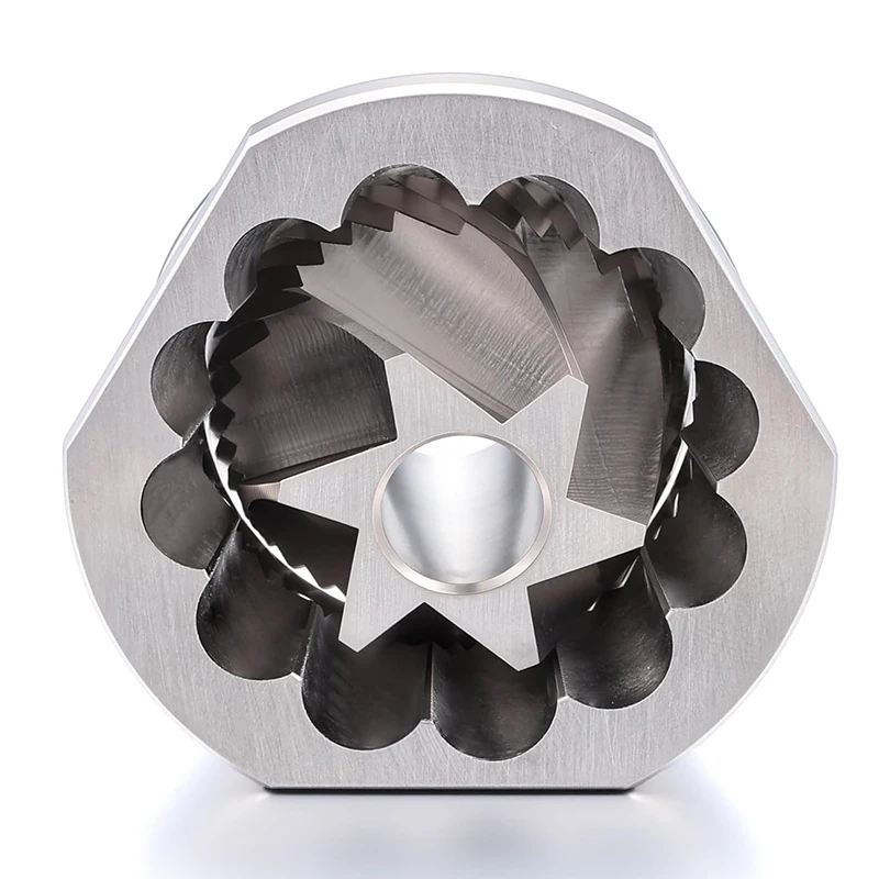 Precision 6 Axis Stainless Steel 48MM Conical Grinding Blade Coffee Grinder Burr Replacement Set