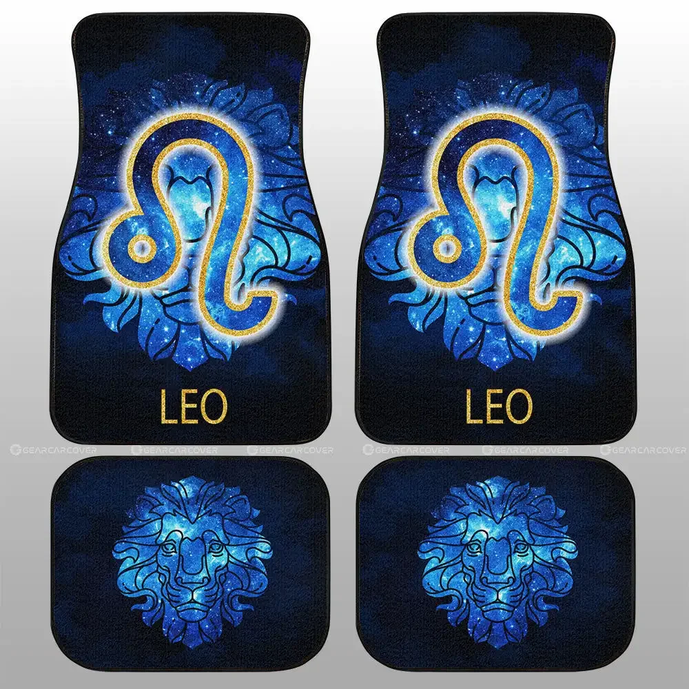 Leo Car Floor Mats Custom Zodiac Car Accessories