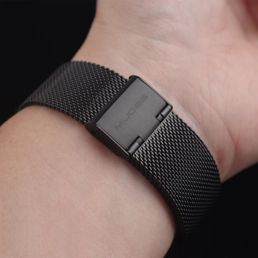 Para Xiaomi Smart Band 9 Active Banda de Pulso Ativa Mi Band 9 Active Pulseira Correia Ativa De Aço Inoxidável Magnética Mi Smart Band 9 Active Ativo