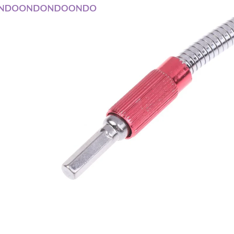 

Flexi-Head Screwdriver Extension with Hex Shank, 300mm Length, 1/4 Quick Connect Drill Bit Shaft