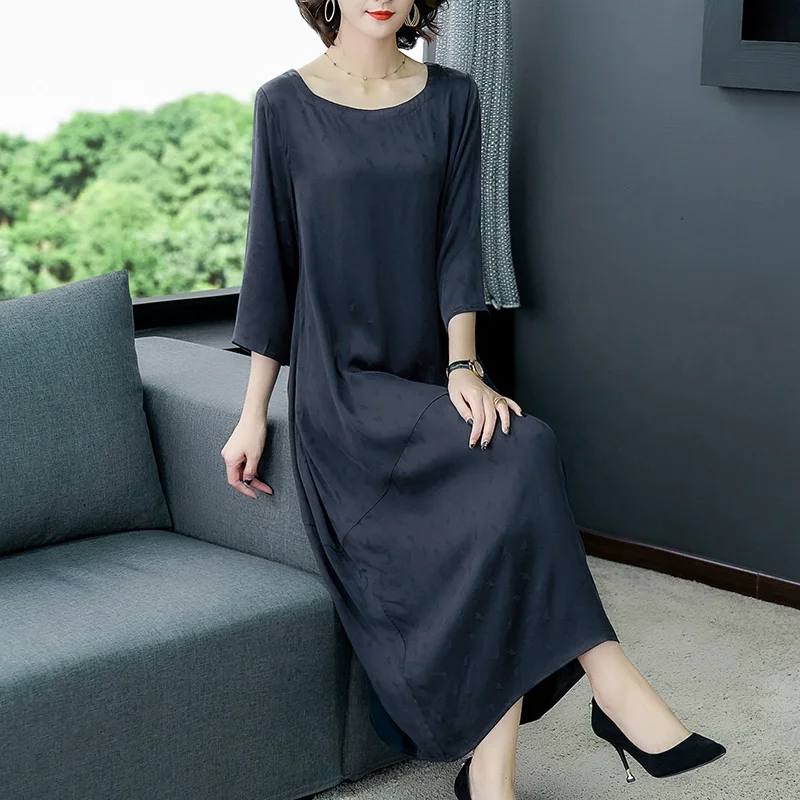 Summer Fashion Versatile Dress for Women 2023 New Luxury Chiffon Pullover Dress French Loose Tight Casual Party Vestidos