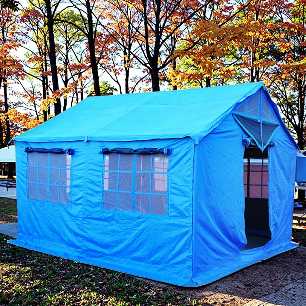 

All-purpose 12 Single Four-season Oxford One Bedroom Disaster Relief Tent