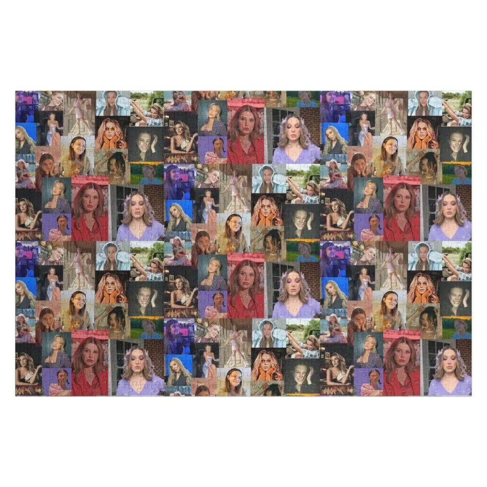 Millie Bobby Brown Jigsaw Puzzle Personalised Name Jigsaw Pieces Adults Wooden Name Custom Personalized Puzzle