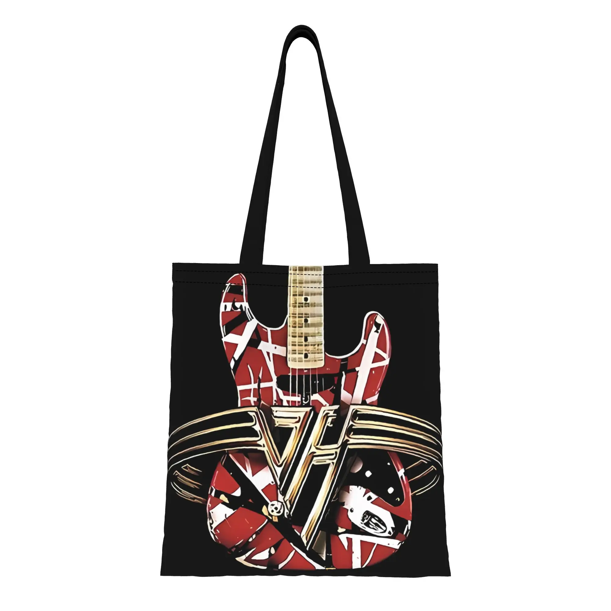 

Женская сумка-тоут Van Halen The Legend Band из ткани, идеально подходит для шопинга, путешествий, активного отдыха, прочная сумка через плечо