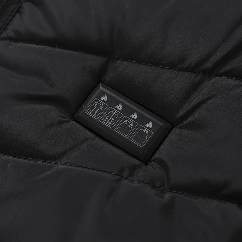 เสื้อกั๊กอุ่นร้อนเร็ว 1 นาที 21 โซน ควบคุมอุณหภูมิ 4 ระดับ ชาร์จผ่าน USB 5V แรงดันต่ำ เสื้อแจ็คเก็ตผู้ชายสำหรับเล่นสกี ปีนเขา และกิจกรรมกลางแจ้งอื่นๆ