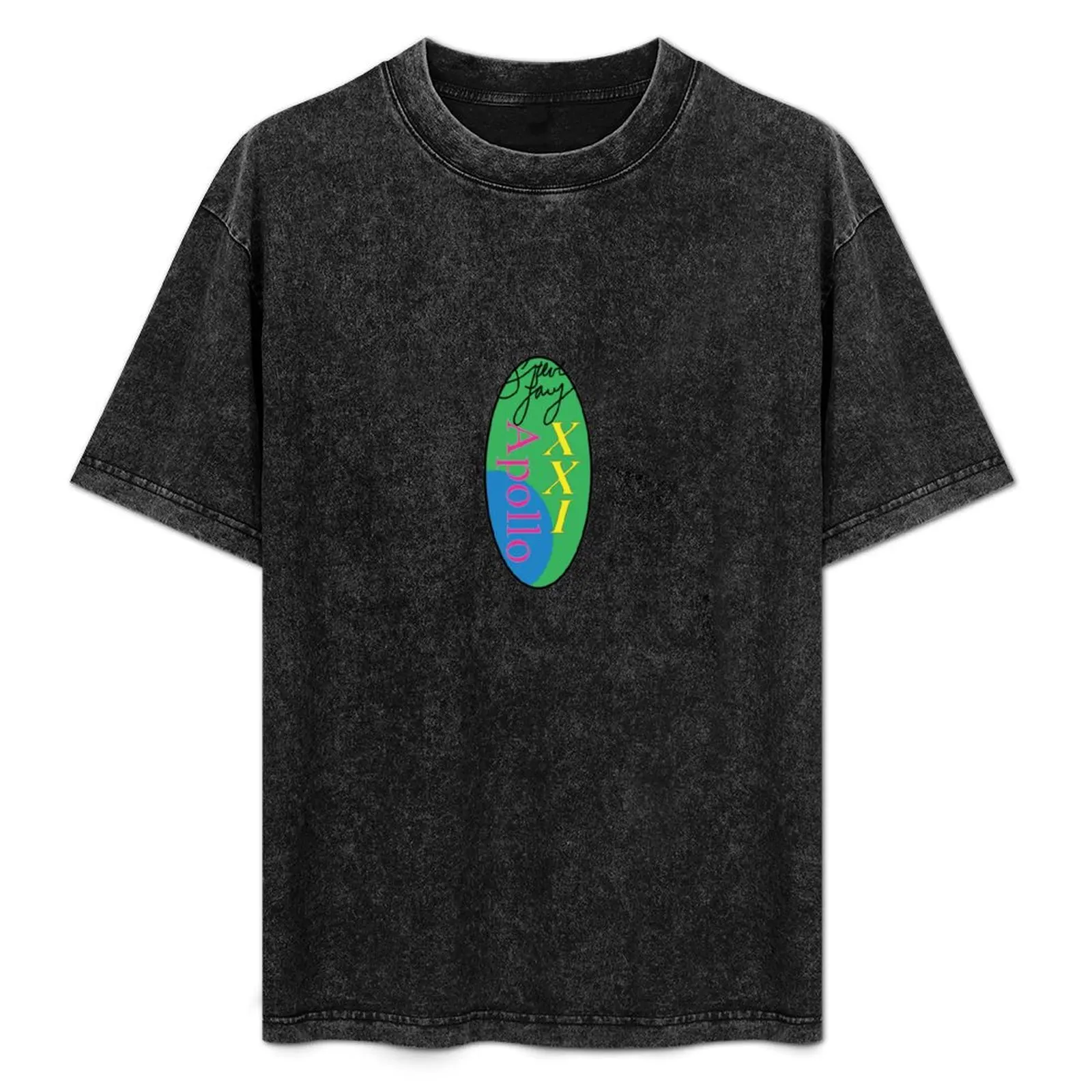 

Steve Lacy Apollo 21 Graphic T-Shirt Urban Style Casual Short Sleeve Top
