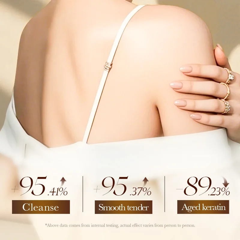 BIOAOUA Rice Pulp Bath Salt Scrub Gentle Exfoliating Body Scrub for Soft Smooth Skin Exfoliator Moisturize and Nourish
