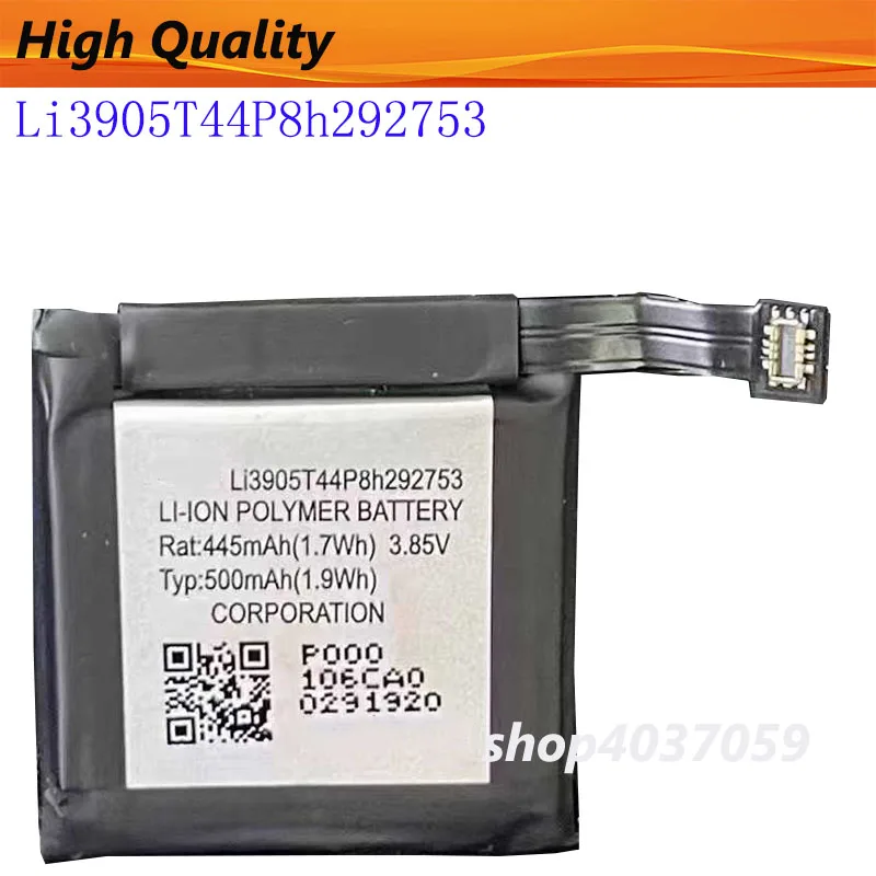 

100% Original New 500mAh Li3905T44P8h292753 Battery For ZTE Watch Batteries Bateria