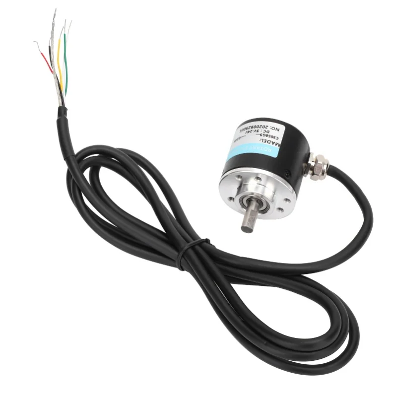 Encoder Solid Shaft ABZ 3-Phase Motion Controls Component 30KHZ 1000B/1024B DC5-24V1000Z