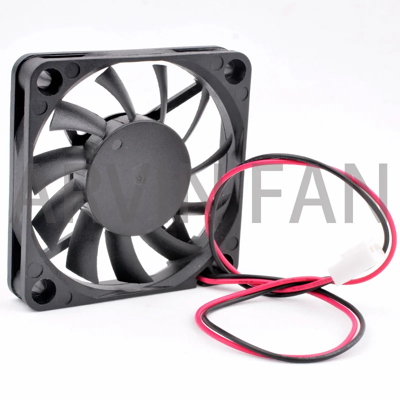 DFB601012L 6cm 60mm Fan 60x60x10mm DC12V 1.6W 2pin 2 Ball Bearings Suitable For Chassis Power Charger Cooling Fan