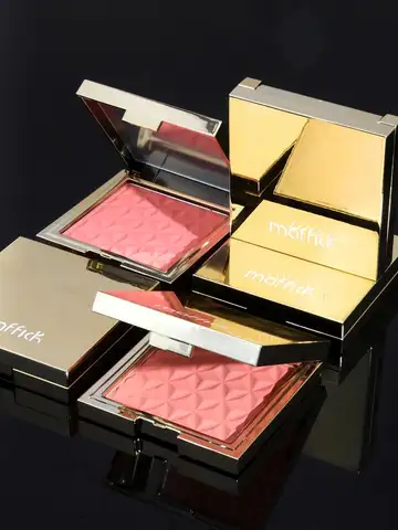 Gold box relief blush nude makeup orange lasting pink rouge makeup plate makeup powder