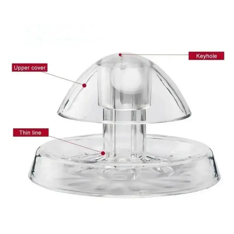 2026 New 6/8CM Clear Plastic Snail Trap Aquarium Pest Catcher Box Fish Tank Aquatic Plant Tank Cleaning Removal Tools Supplies - view 6