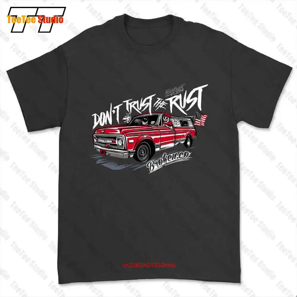 Farmtruck And Azn-Street Outlaws-Don'T Trust The Rust Farmtruck T-shirt Tee 97M2