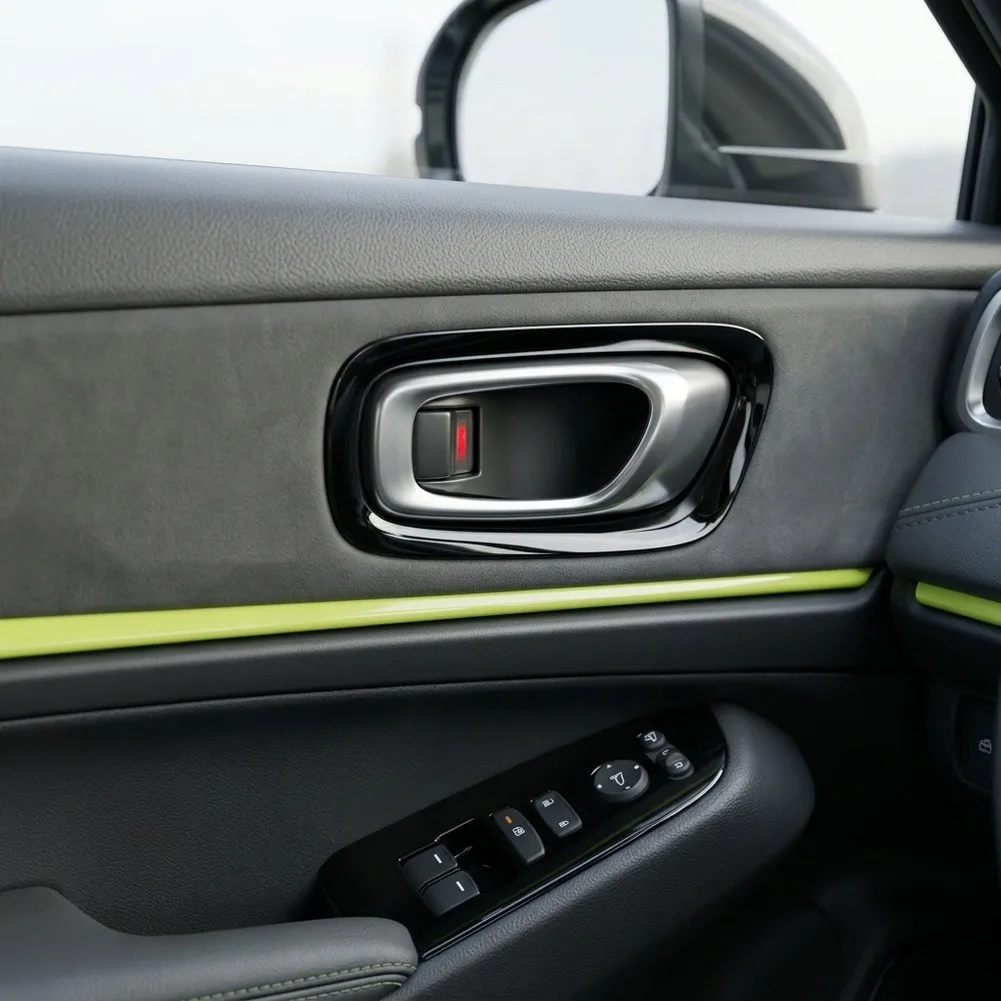 Sale High Car Interior Door Handle Bowl Cover Trim For Honda For Vezel For HRV 2016-2022 Car Accessories