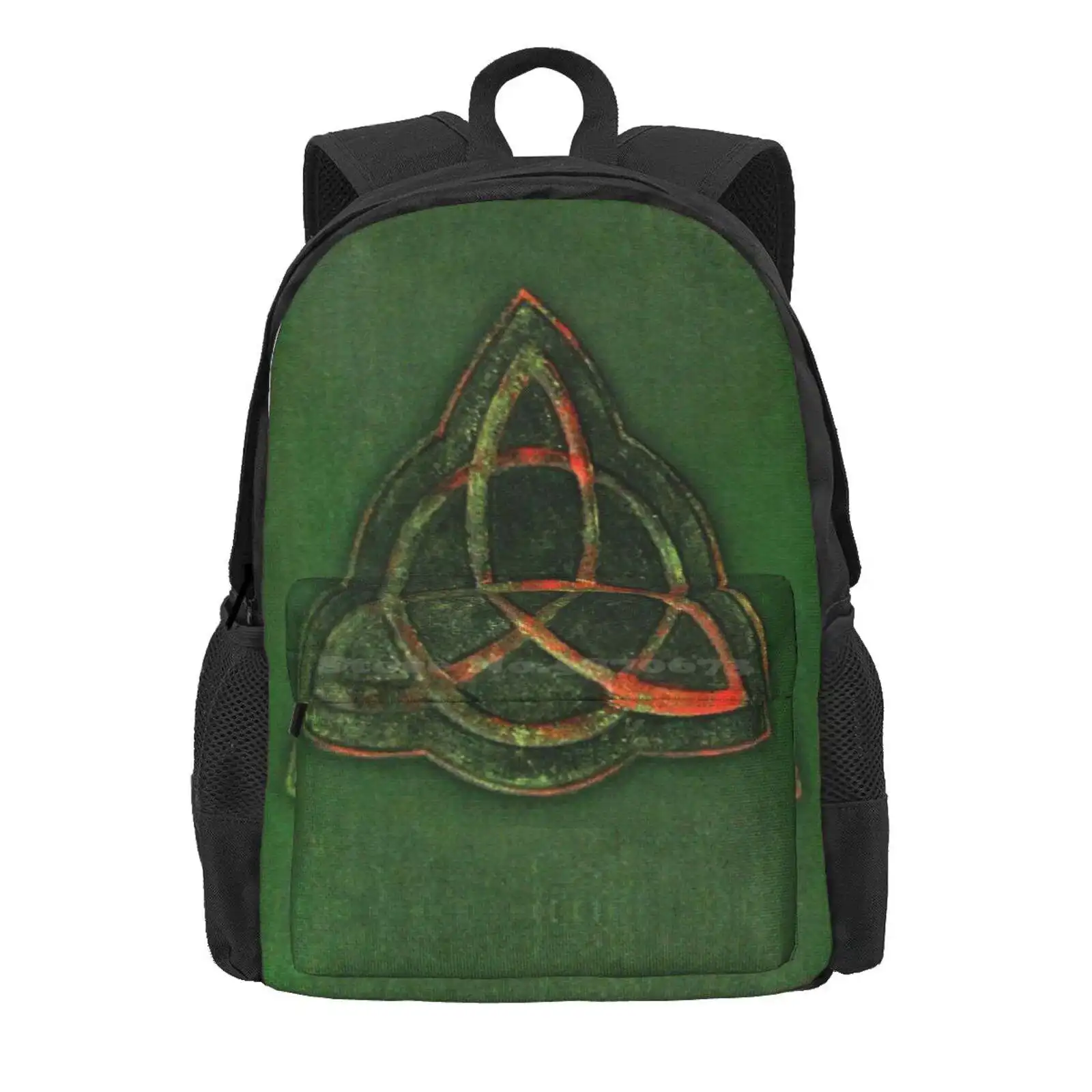 Book Of Shadows - Charmed Triquetra Design Hot Sale Schoolbag Backpack Fashion Bags Book Of Shadows Charmed 1998 Charmed1998