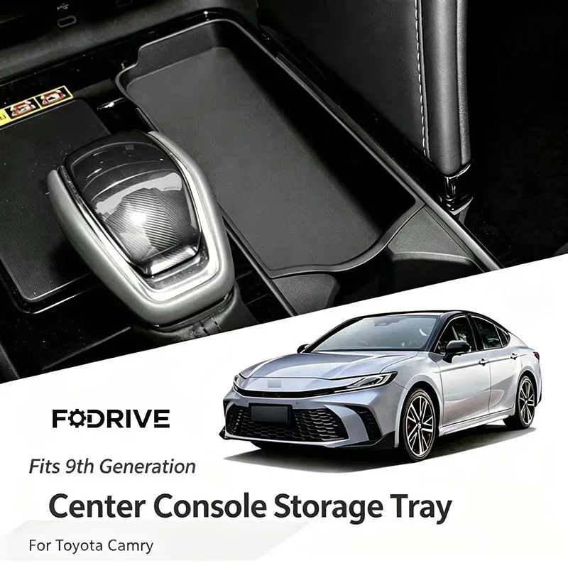 Pour Toyota Camry 9ème génération 2025 2026, boîte de rangement pour accoudoir de voiture, organisateur de console centrale, accessoires intérieurs de voiture