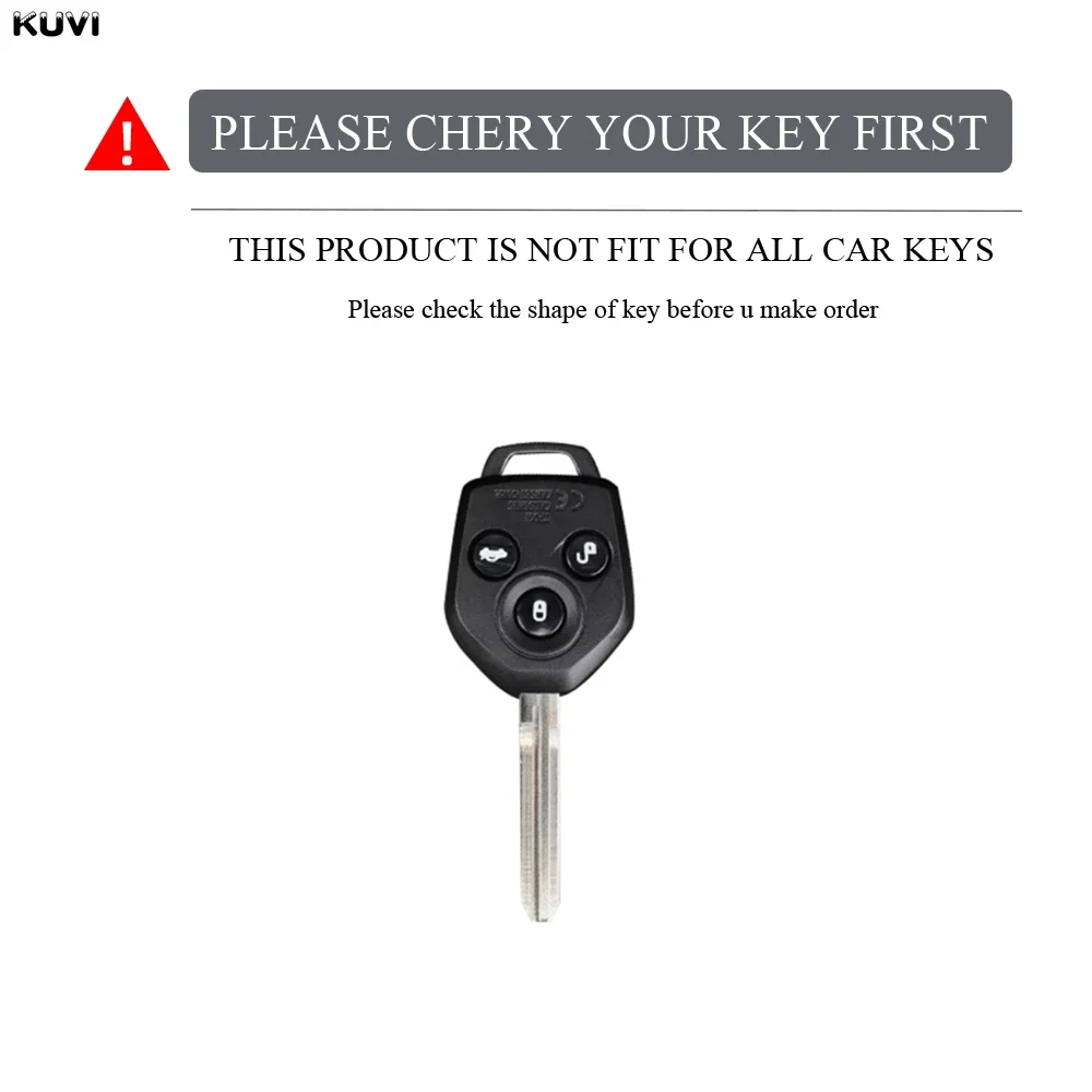 NEW TPU Car Key Case Fob Cover For Subaru 2008-2023 Crosstrek Forester Impreza Legacy Outback Tribeca WRX STI Crosstrek Ascent - view 3
