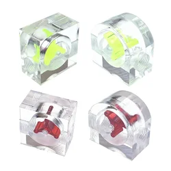 1pc Water Cooling Indicator Acrylic Transparent Flowing Meter G1/4 Thread 2-way 3-way Water Cooled Flowing Meter Indicator