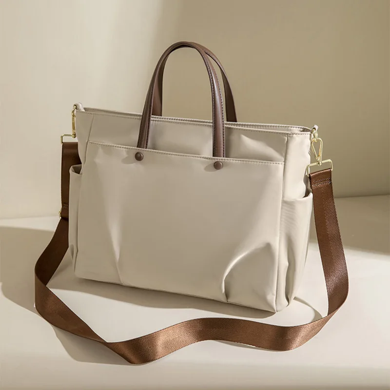 

Сумка-тоут для ноутбука, портативная сумка на плечо большой вместимости, большая женская сумка, элегантная деловая дорожная сумка, кошельки