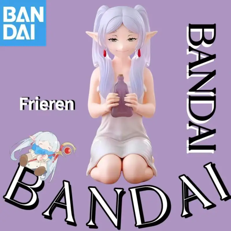 

Bandai Original Banpresto Relax Time Frieren: Beyond Journey's End Frieren ПВХ аниме фигурка Коллекционная модель игрушки подарки