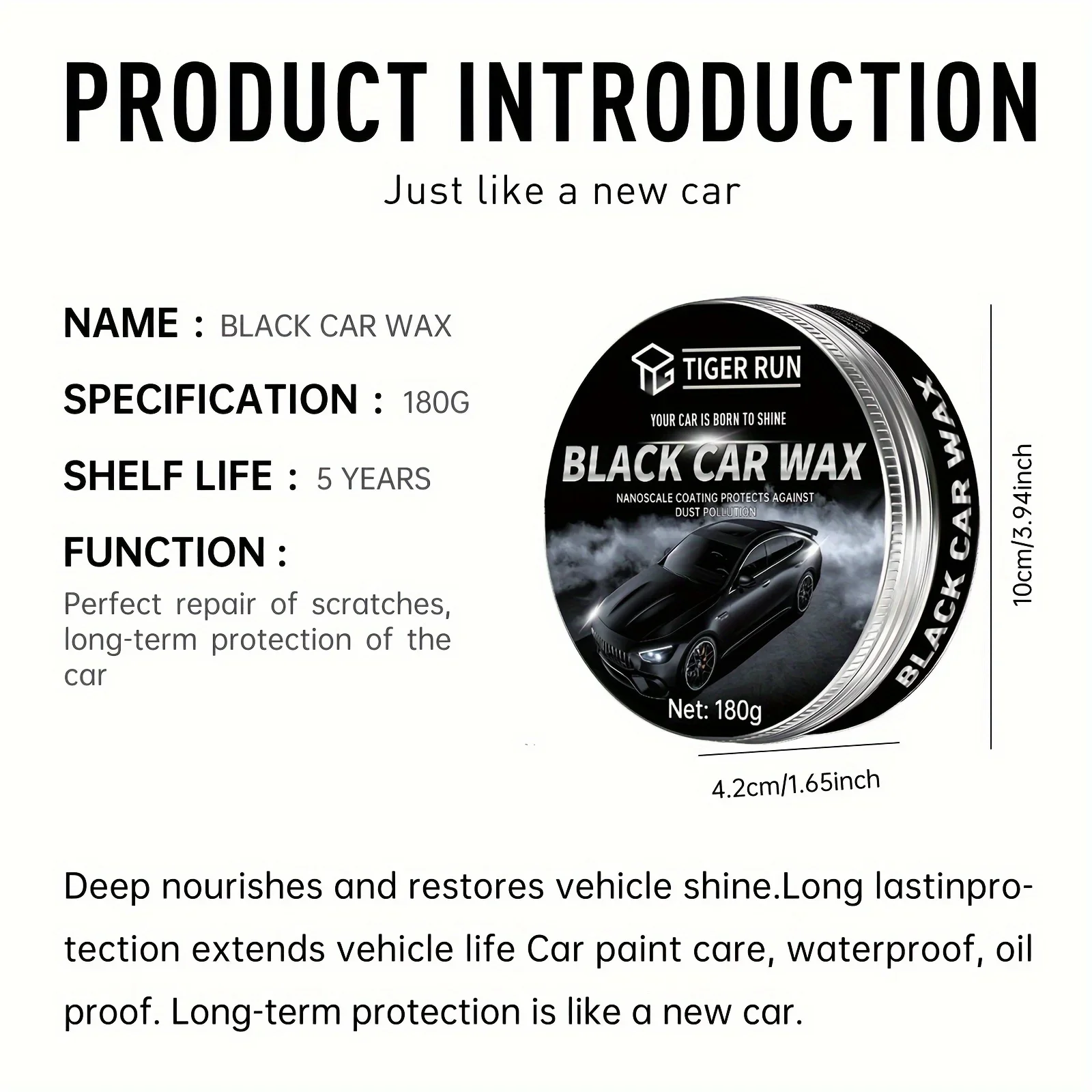 NEW Black Automotive wax - Car Scratch Remover Paint Care Tools Auto Swirl Remover Scratches Repair Polishing Auto