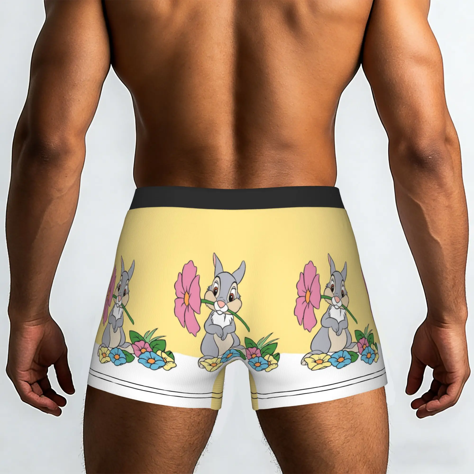 Custom B-Bambies Anime Boxer Shorts For Men 3D Printed  Underwear Panties Briefs Stretch Underpants