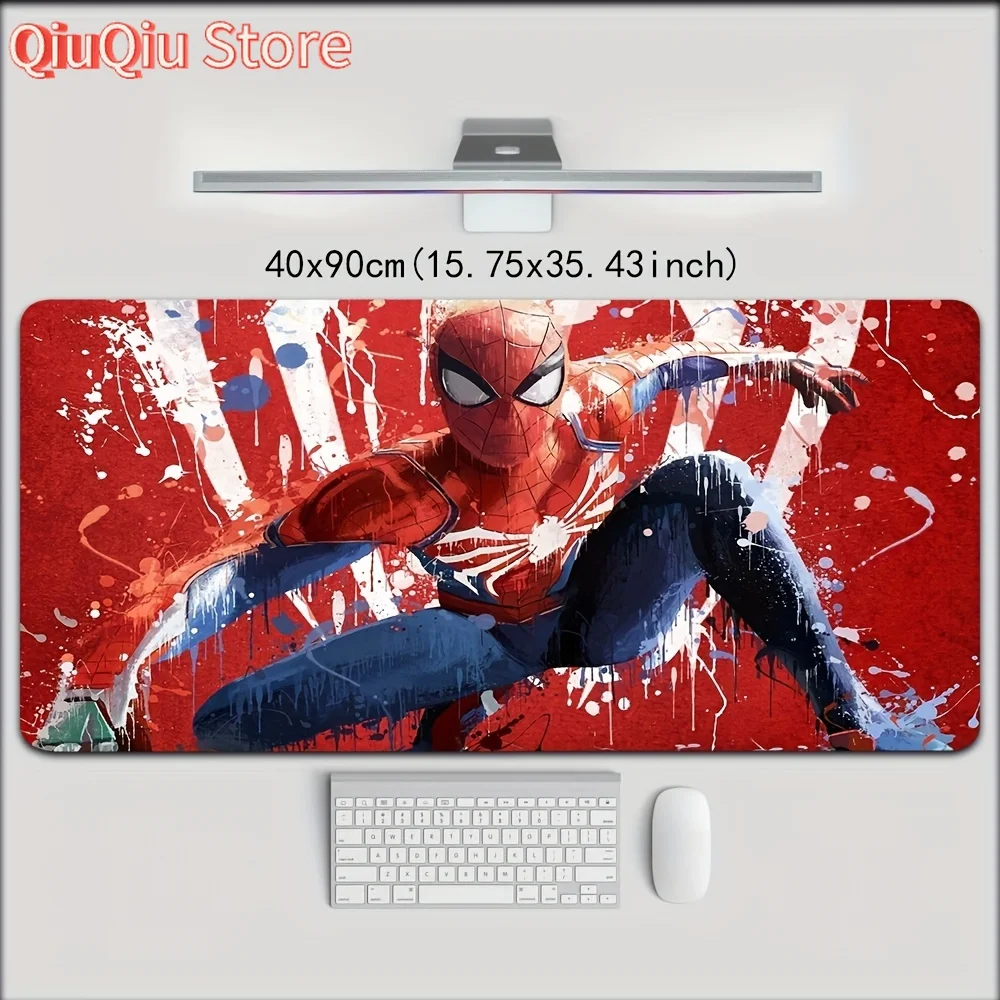 

Spider-Man Large Gaming Mouse Pad - Anti-Slip Rubber Base, Vibrant Superhero Design, Multiple Sizes (40x90cm/40x80cm/30x80cm/30x