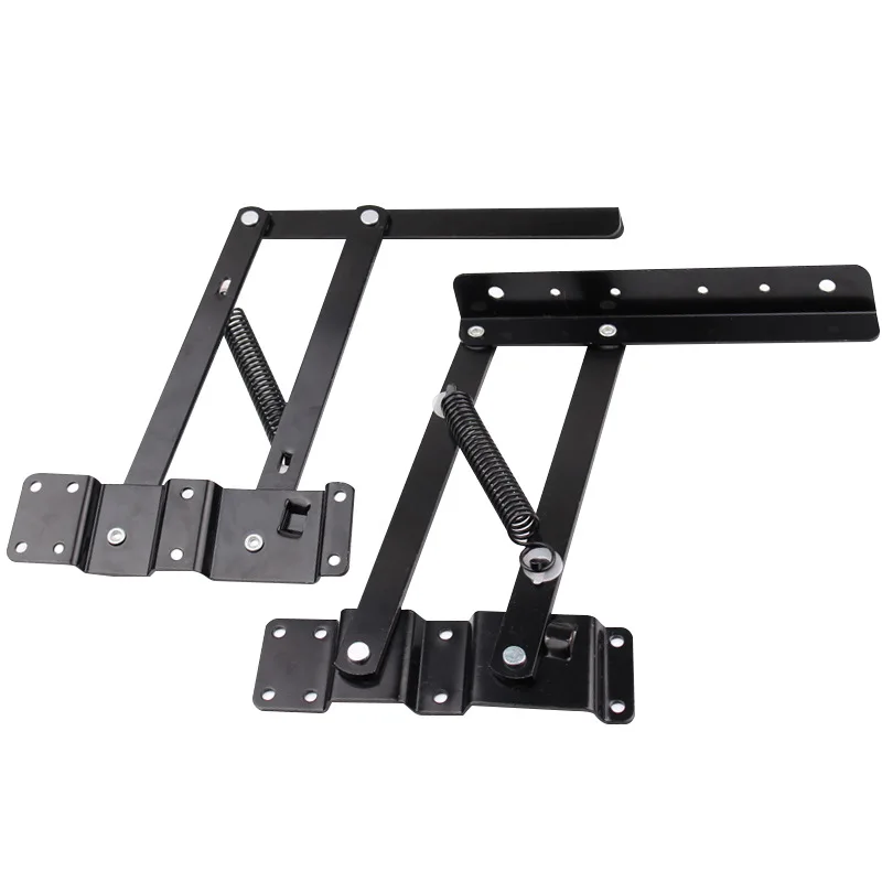 2pc Coffee Table Folding Height Adjustment Mechanism, Multifunctional Support Stand, Table Lift, Cushioned Height Adjustment